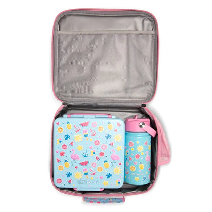 Eazy Kids - Jumbo Bento Lunch Box Set with Insulated Lunch Bag