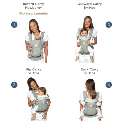 Ergobaby Away Graphic Grey