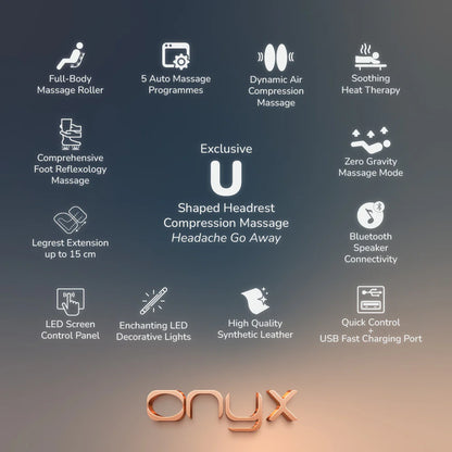 Zero Massage Chair | Onyx