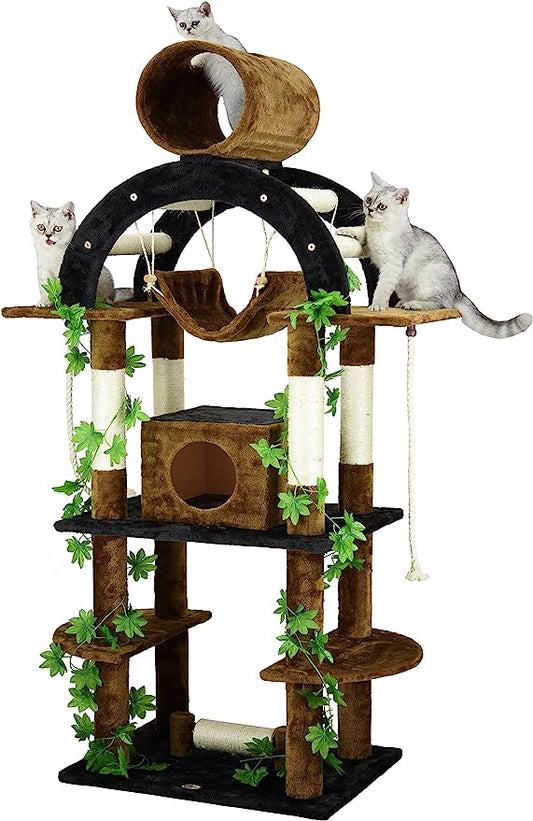 Go Pet Club Forest Cat Tree Brown 71inch