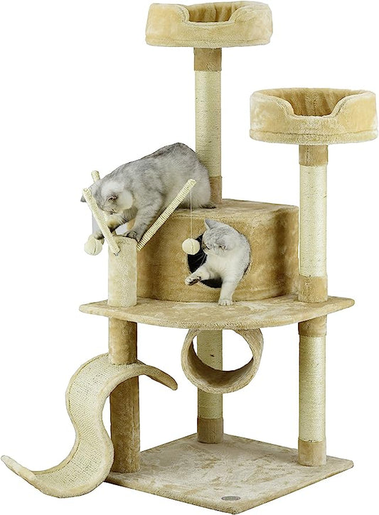 Go Pet Club 55In Whiskers Cat Tree