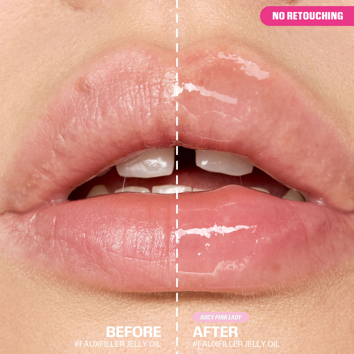 Huda Beauty FAUXFILLER Jelly Oil - Pink Lady