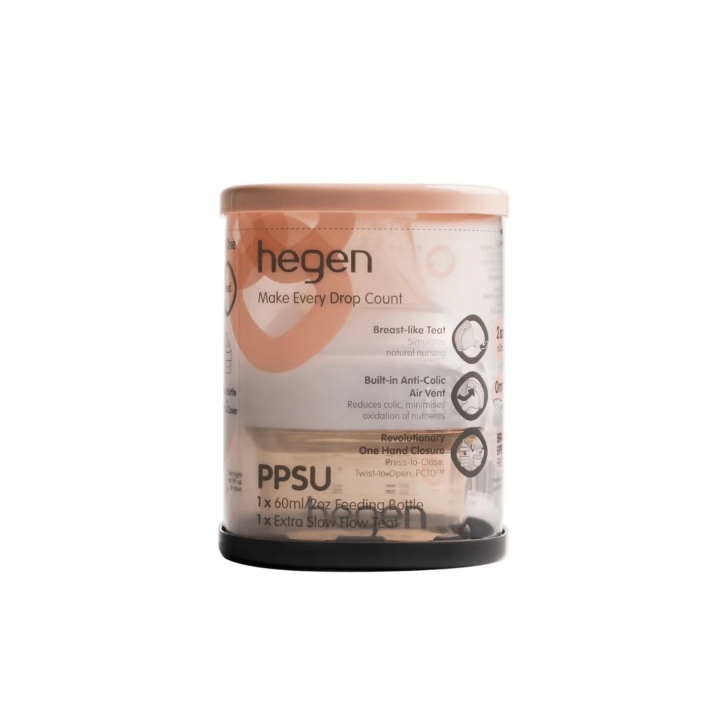 Hegen PCTO™ 60ml/2oz Feeding Bottle PPSU