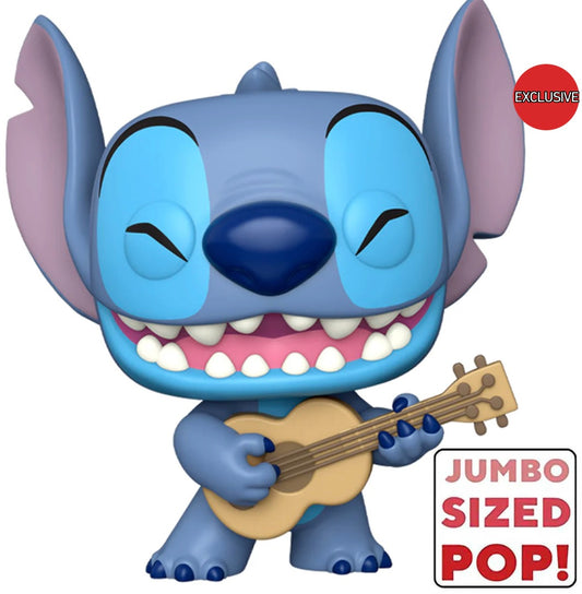 Pop Jumbo! Disney: Lilo and Stitch - Stitch with Uke (Exc)