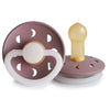 Frigg - Moon Phase Latex Pacifier 1 Pack 6-18M - Twilight Mauve Night