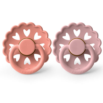 Frigg - Fairytale Latex Pacifier 2 Pack 6-18M - The Princess and the Pea/Thumbelina