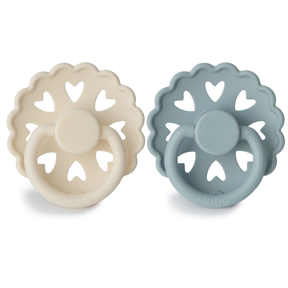 Frigg - Fairytale Silicone Pacifier 2 Pack 0-6M S1 - The Ugly Duckling/Ole Lukoie