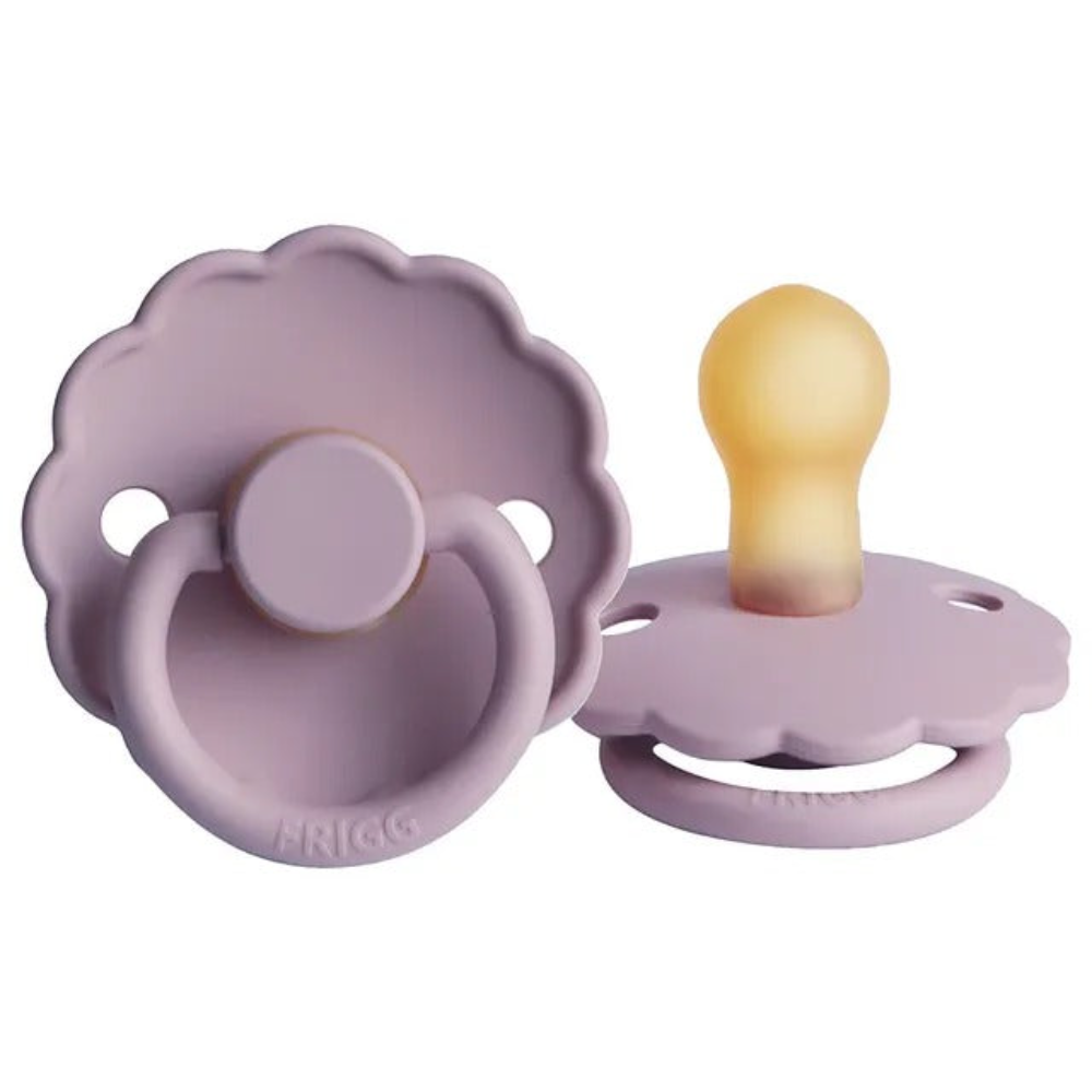 Frigg - Daisy Latex Pacifier 6-18M S2 - Heather