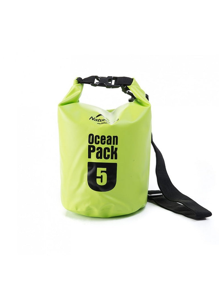 Ocean Pack Waterproof Dry Bag 5 L Outdoor Monsoon Rain Boating Wading Swimming Rafting Canoeing Sailing Fishing Camping