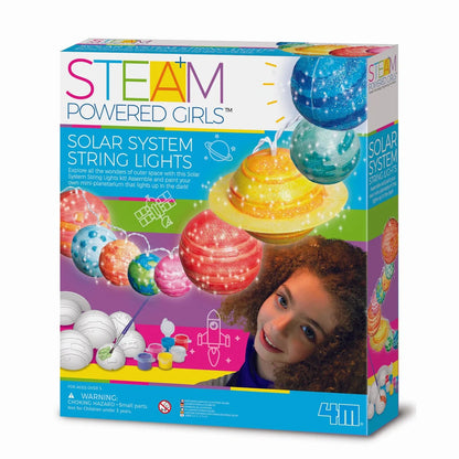 4M Girl Steam / Solar System String Lights