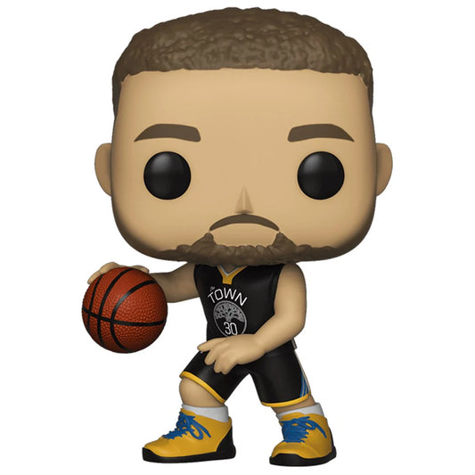 Funko Pop! Basketball: NBA Warriors - Stephen Curry
