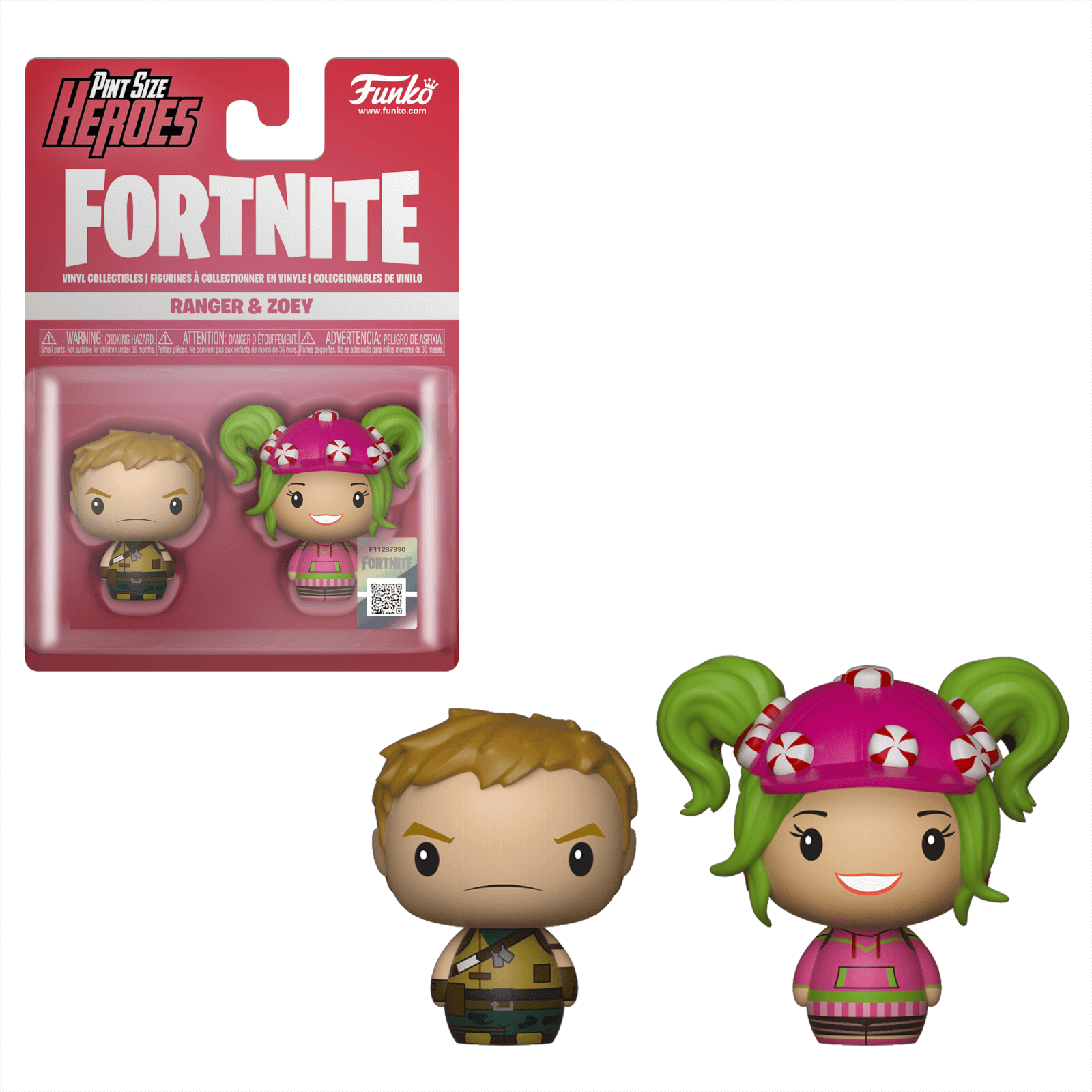 Funko - Pint Size Heroes! Games -  Fortnite S1a Ranger & Zoey