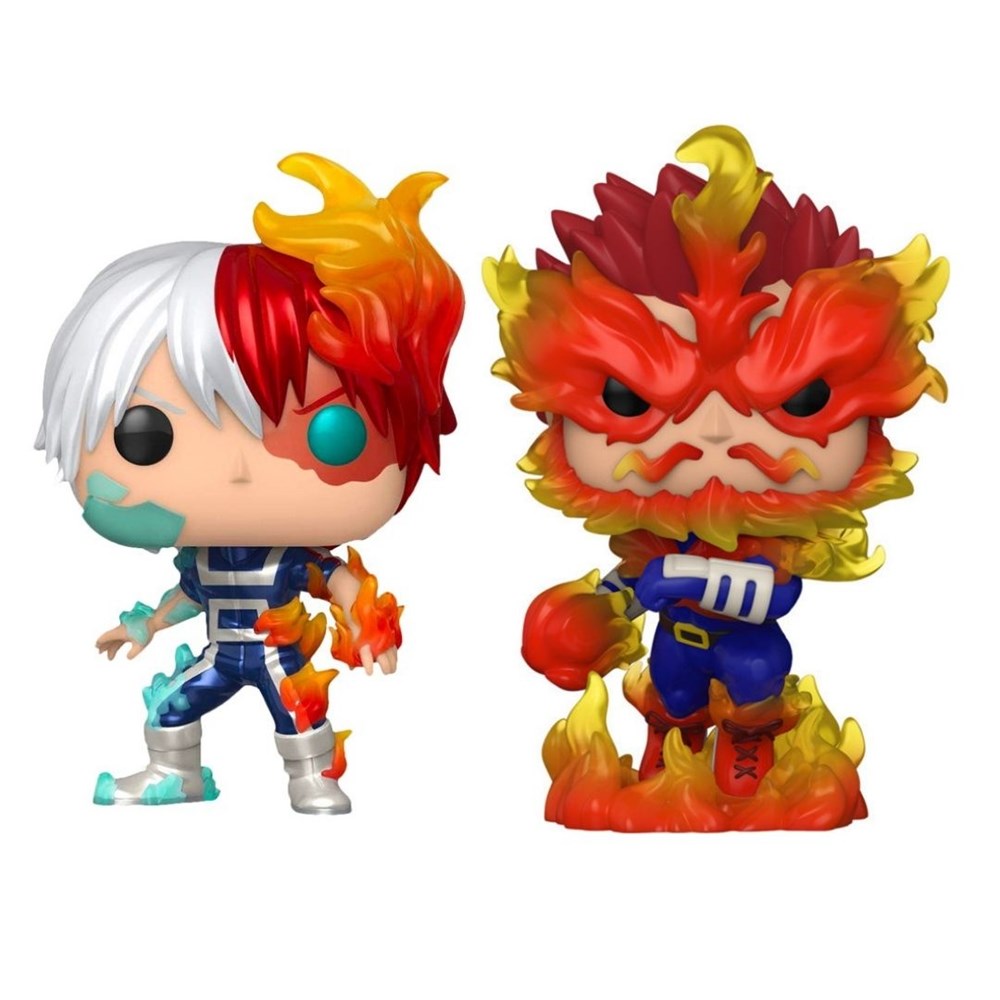 Funko - Pop! Animation -  My Hero Academia- Endeavor & Todoroki 2pk (Exc)