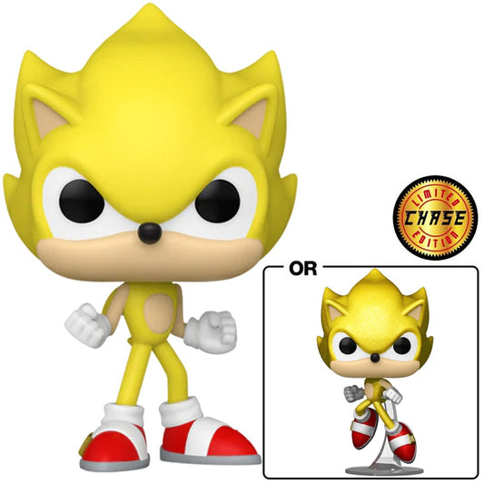 Funko - Pop! Games -  Sonic - Super Sonic w/chase (Exc)