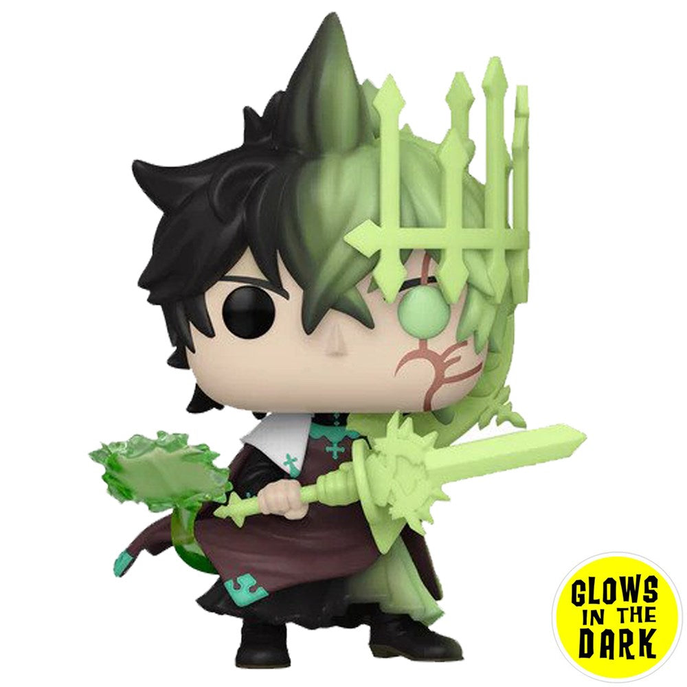 Funko - Pop!! Animation -  Black Clover - Yuno (Spirit of Zephy)(Exc)