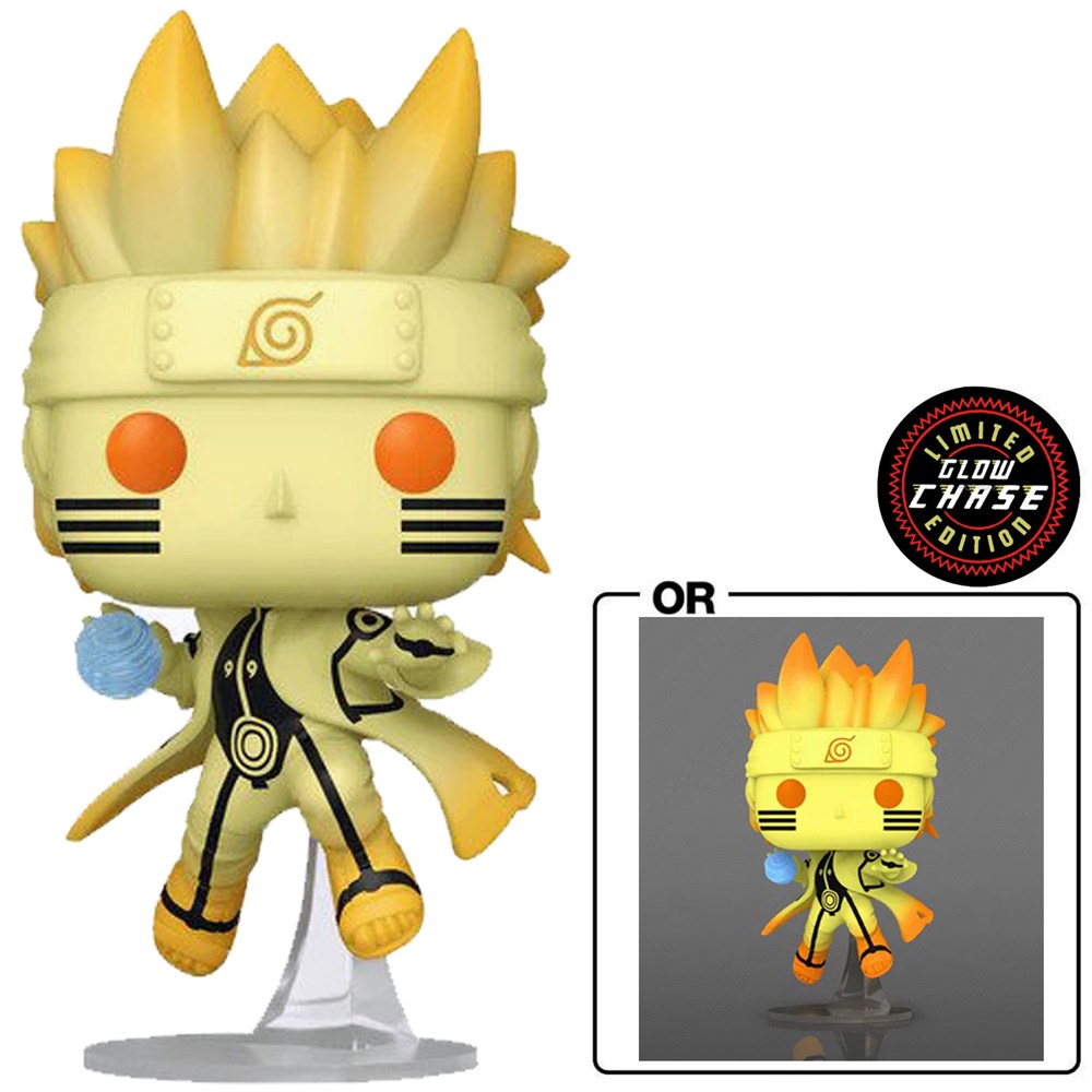 Funko - Pop! Animation -  Naruto - Naruto (Kurama Link Mode) w/Chase (Exc)