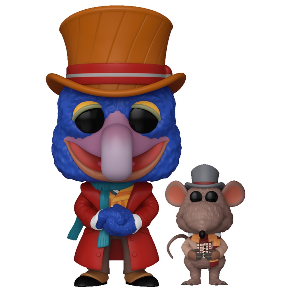 Funko - Pop! Disney - Muppets Christmas Carol - Gonzo with Rizzo