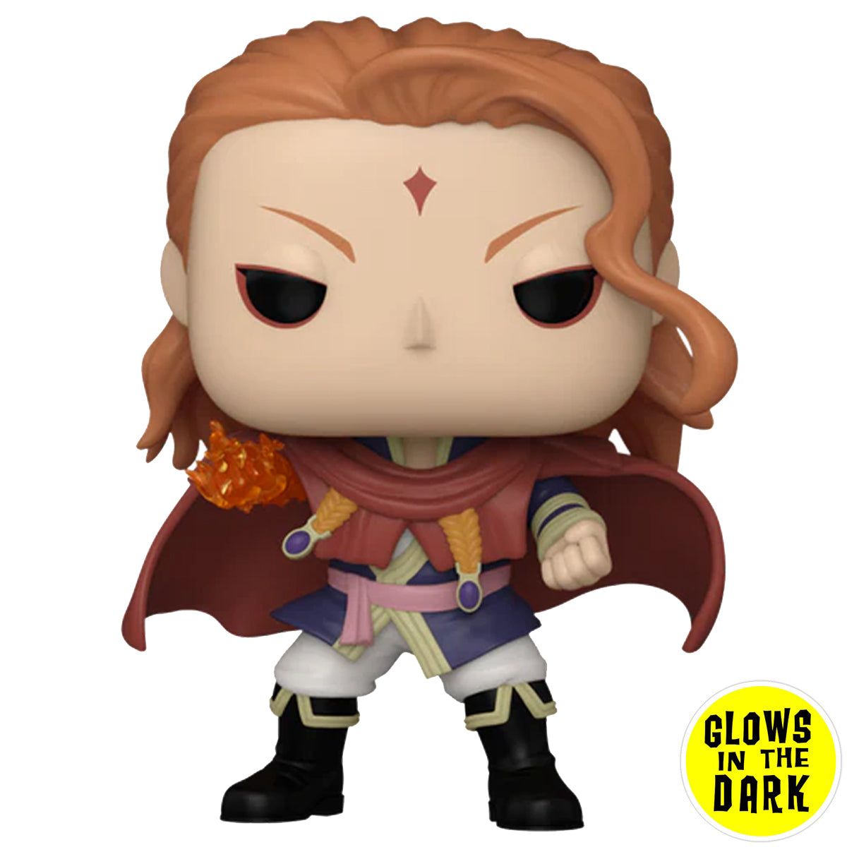 Funko - Pop!! Animation -  Black Clover - Fuegoleon (GW)(Exc)