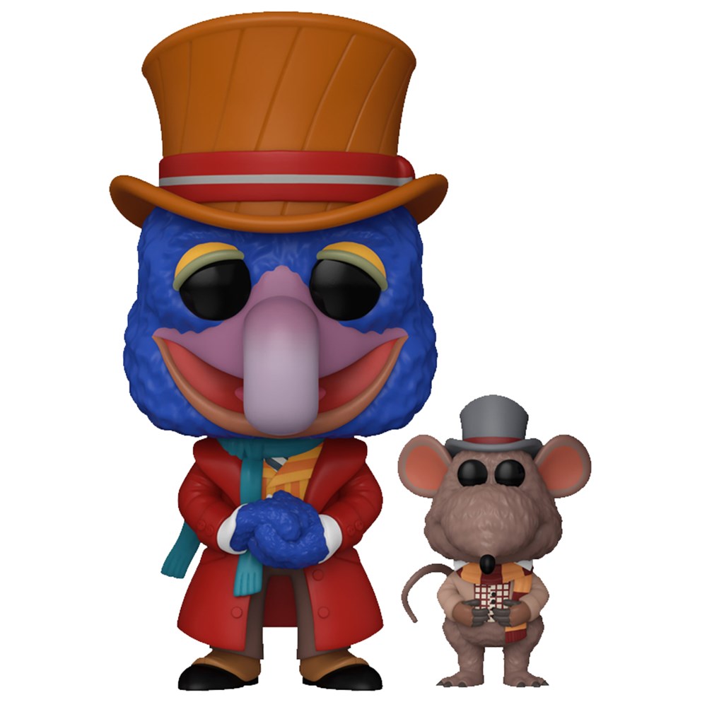 Funko - Pop!! Disney -  Muppets Christmas Carol - Gonzo with Rizzo (FL)(Exc)