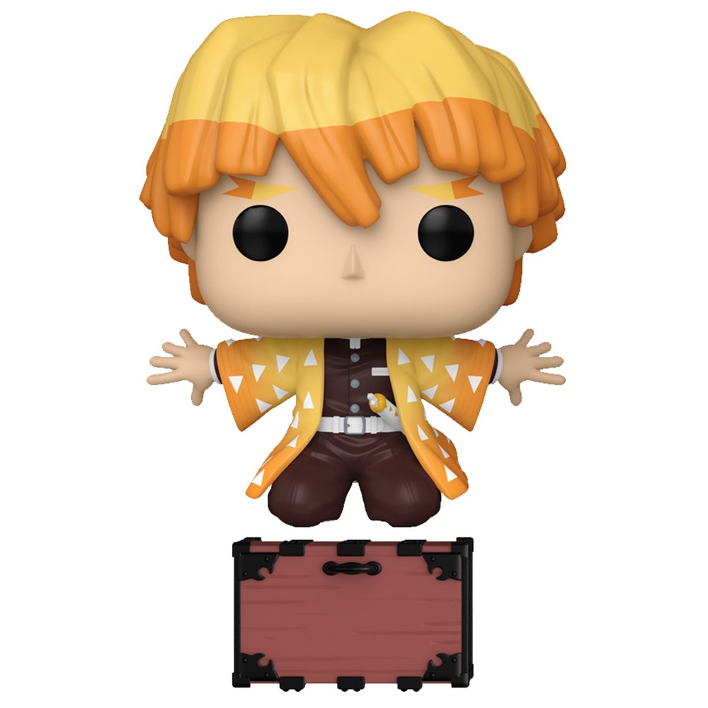 Funko - Pop!! Animation -  Demon Slayer - Zenitsu (Kneeling)(Exc)