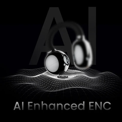 HiFuture FlexClip Waterproof Wireless 5.4 Earbuds - Black