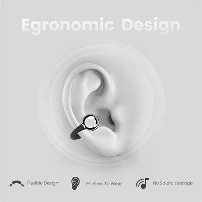 HiFuture FlexClip Waterproof Wireless 5.4 Earbuds - Black