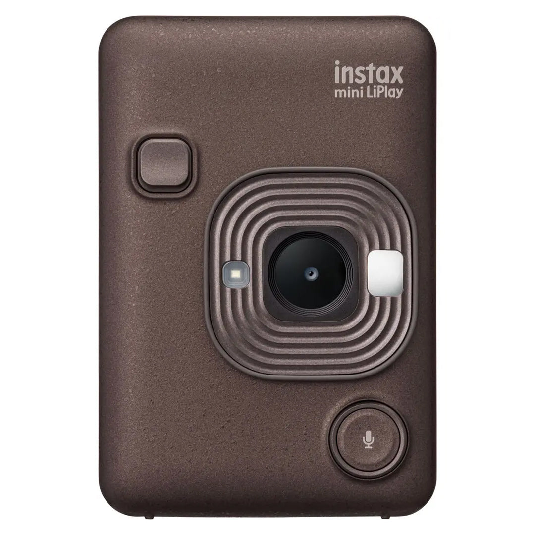 Fujifilm Instax Mini Liplay Hybrid Instant Camera, Deep Bronze