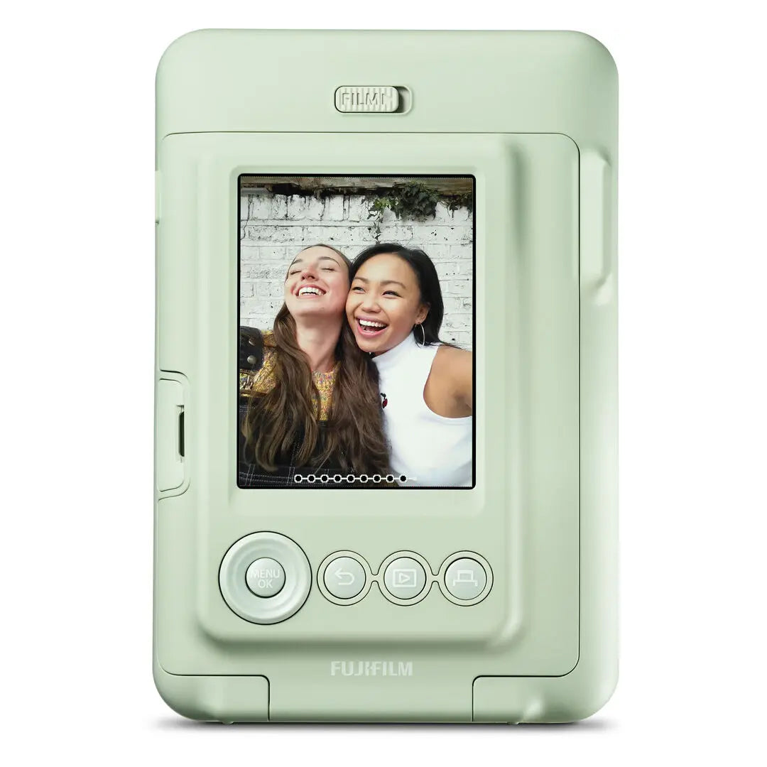 Fujifilm Instax Mini Liplay Hybrid Instant Camera, Matcha Green