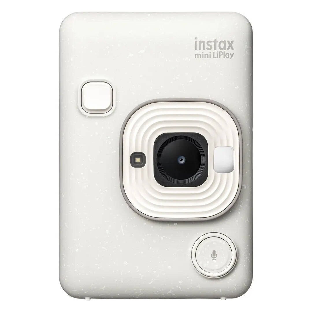 Fujifilm Instax Mini Liplay Hybrid Instant Camera, Misty White