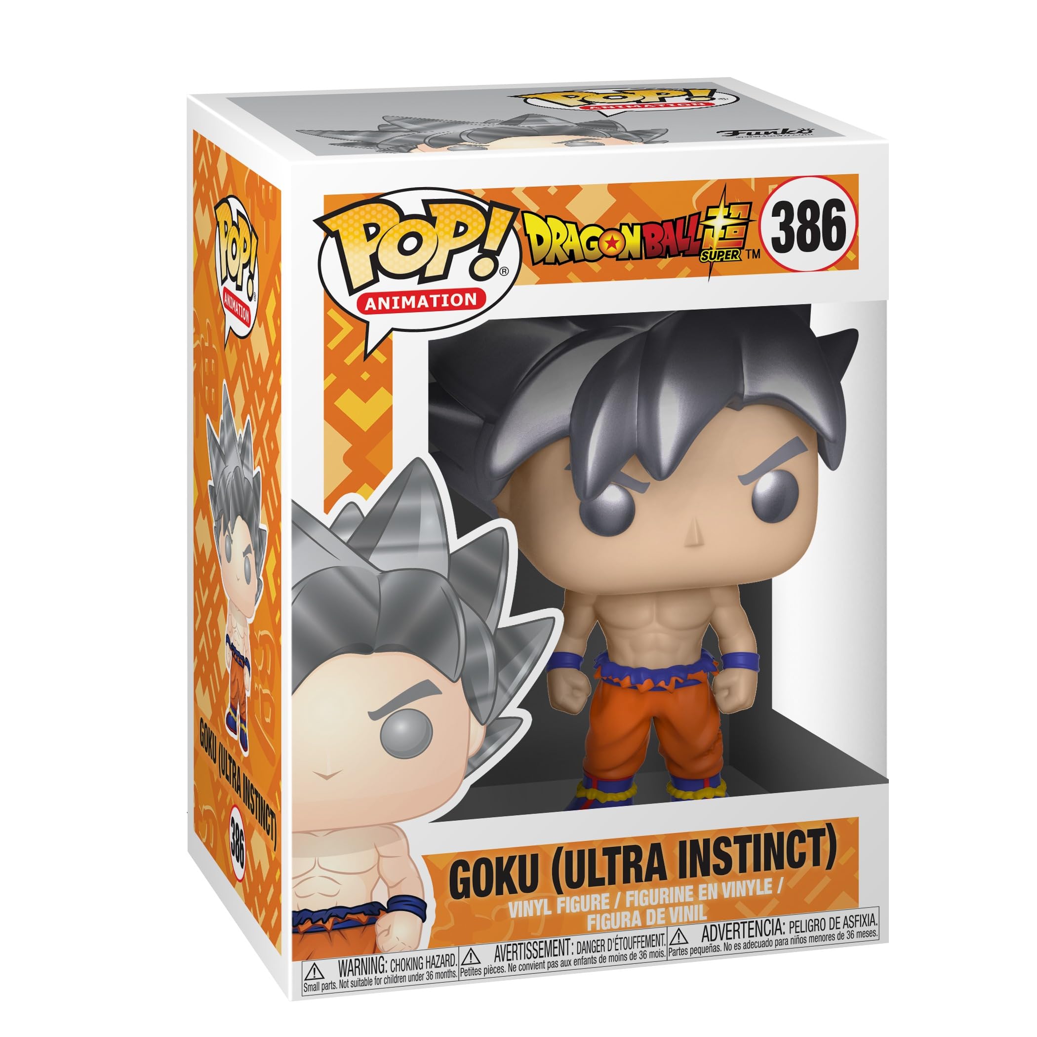 Funko - Pop! Animation: Dragon Ball Z - Goku (Ultra Instinct Form)