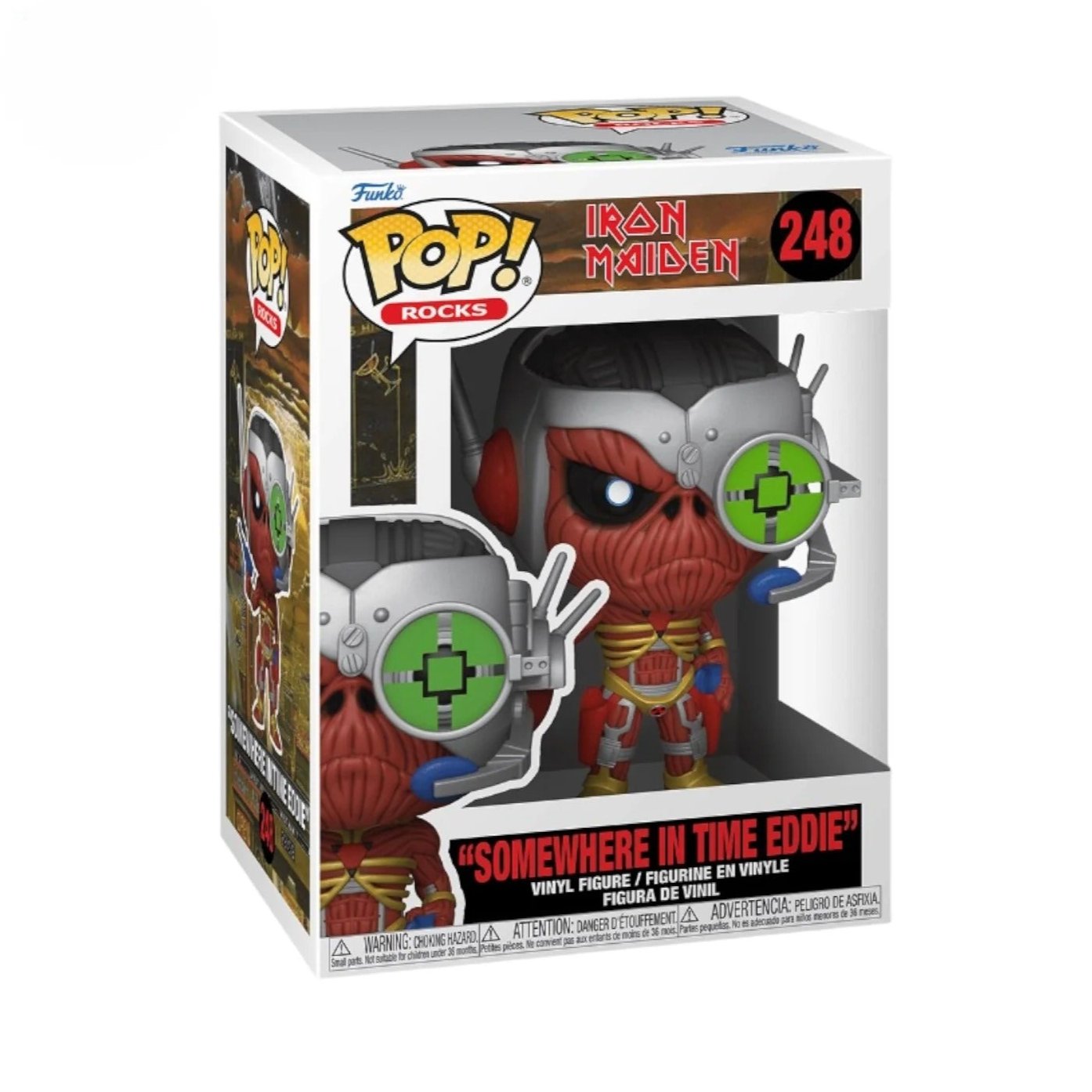 Funko - Pop! Rocks - Iron Maiden- Eddie (Somewhere in Time)