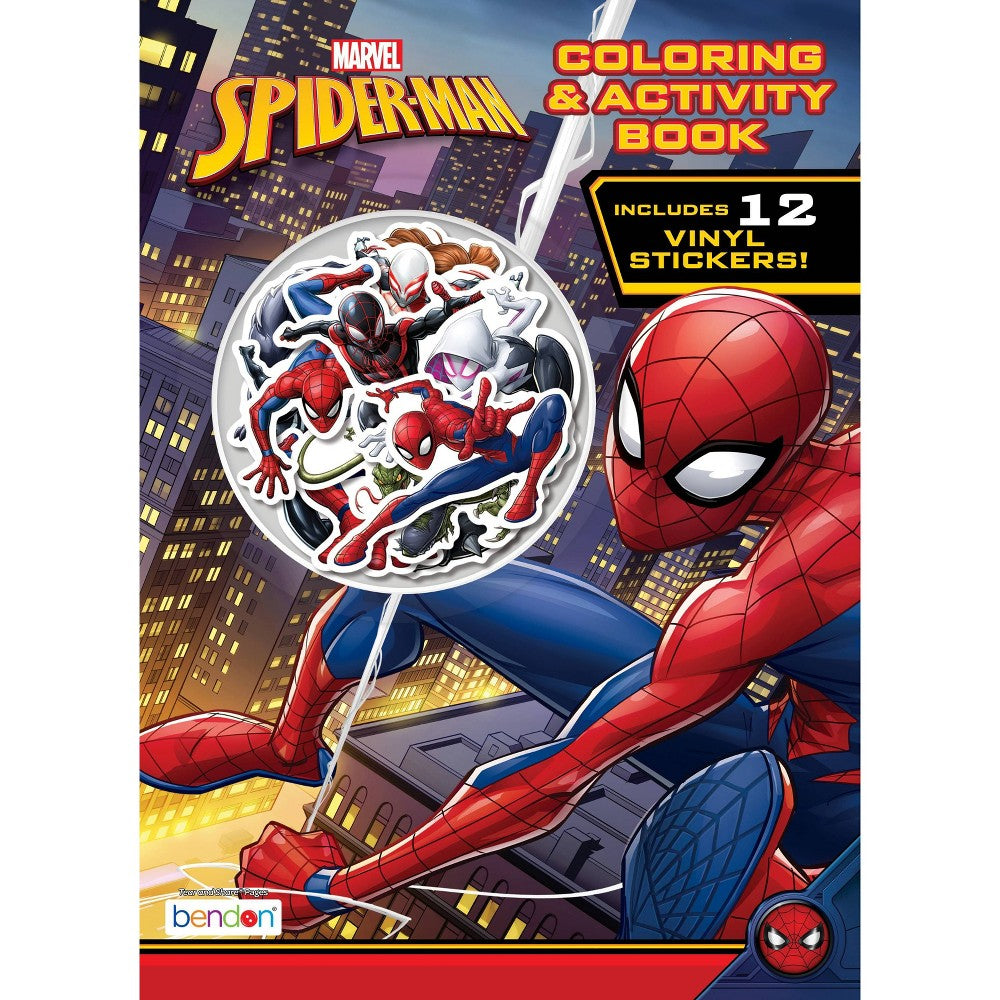 Hatim Skoodles Disney Spider-Man Coloring & Activity Book