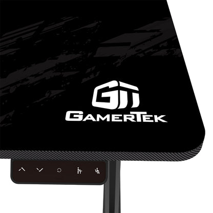 GamerTek GT-Elevate X Gaming Desk - White & Black Size: 140x60cm
