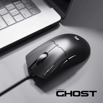 Cybeart Ghost - 49g Ultra-light Wired Gaming Mouse - Black