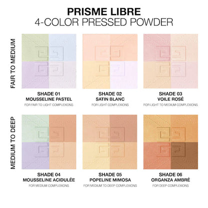 Givenchy Prisme Libre 4-Color Pressed Powder