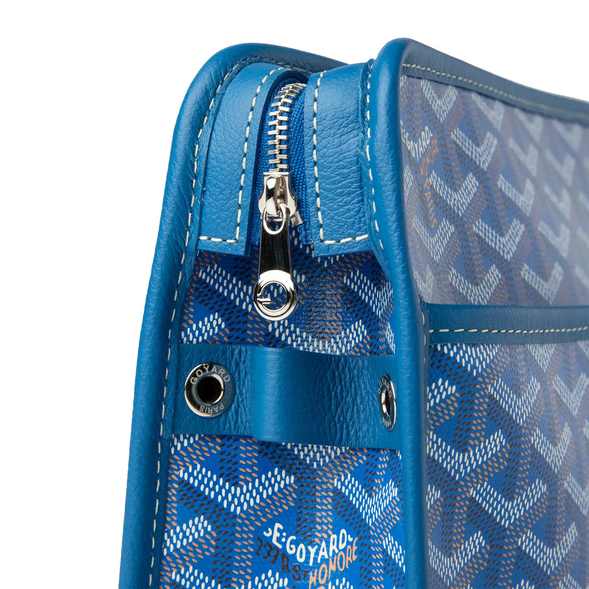 Goyard Jouvence Toiletry Bag - MM Sky Blue