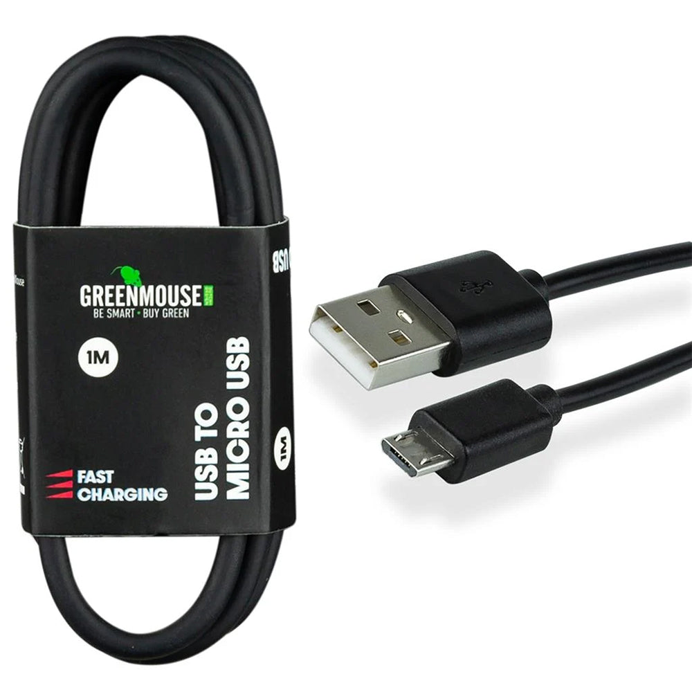 Greenmouse Micro-USB Data Cable 1m - Black