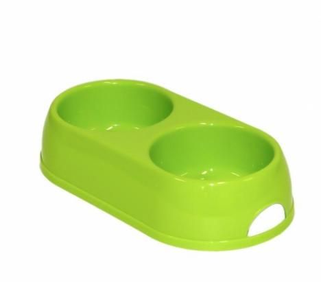 Moderna Double Eco Plastic Non-Slip Bowls - 230ml