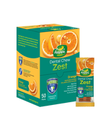 Happi Doggy Dental Chew Zest Orange 4inch