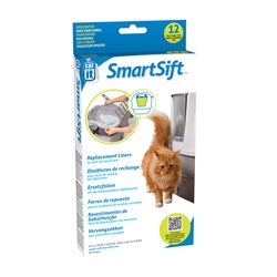 Catit Smartsift Replacement Liners for Cat Litter Pan Base Pack of 12