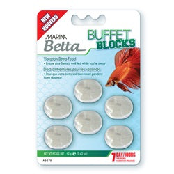 Fluval Marina Betta Vacation Block Food 12gm