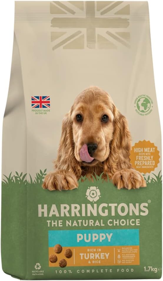 Harringtons Complete Puppy Turkey & Rice Dry Food 1.7kg