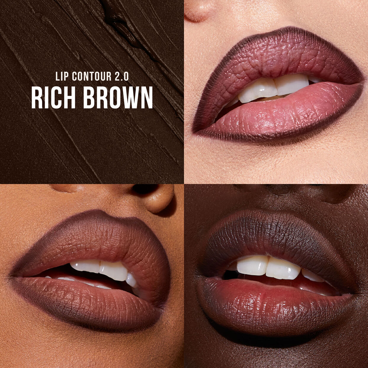 Huda Beauty Yummy Browns Lip Contour Duo