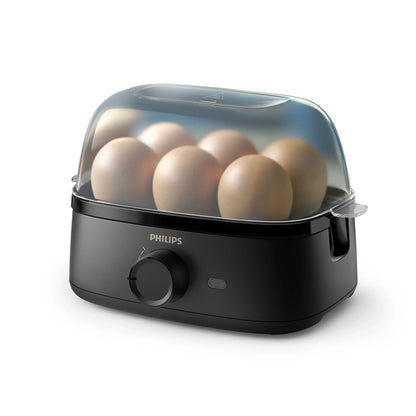 Philips Egg Cooker 3000 Series 400W -Deep Black - HD9137/91
