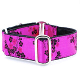 2 Hounds Design Satin Lined Martingale Dog Collar