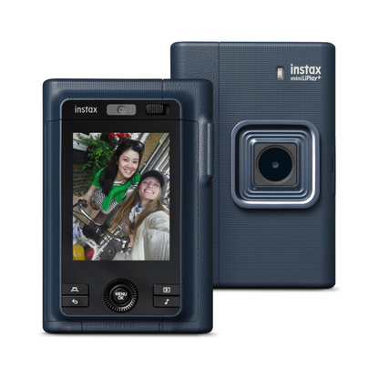 FUJIFILM instax mini LiPlay+ Instant Camera (Midnight Blue)