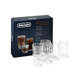De'Longhi 6 Glass Set Hot & Cold Collection