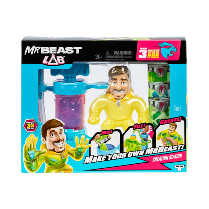 MrBeast Lab Hero Creator Make Your Own PK Hazmat Jimmy