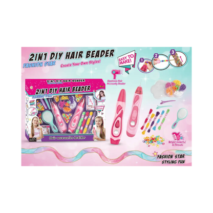 Lhi Ming King ELECTRIC 2 in 1 DIY HAIR BEADER (868-122)