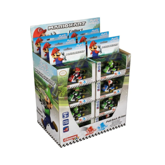 Carrera Pull N Speed Mario Kart Assorted